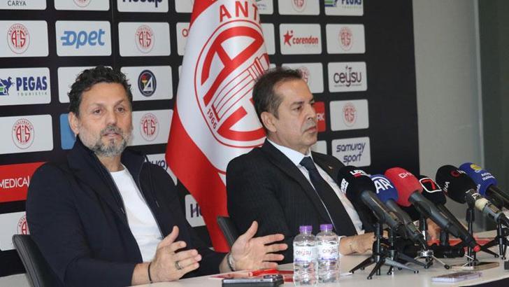 Hesap.com Antalyaspor'da Erol Bulut ile 2 yıllık sözleşme imzalandı