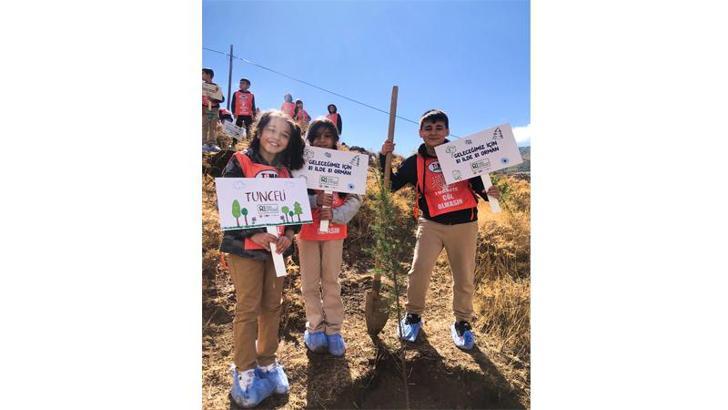 ‘81 İlde 81 Orman’ projesi Tunceli ile devam ediyor