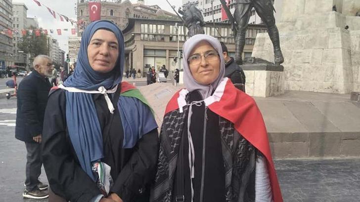 Çanakkale'den Ankara'ya Gazze için yürüdüler