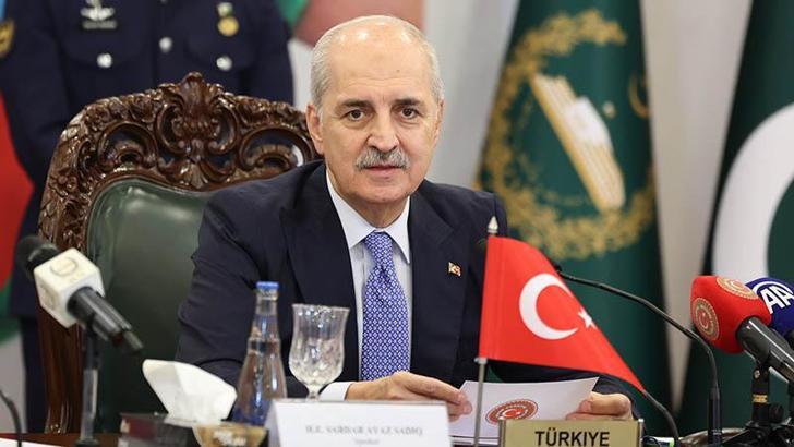 TBMM Başkanı Kurtulmuş, ‘Azerbaycan, Pakistan ve Türkiye Üçlü Parlamento Başkanları Toplantısı’ kapanışında konuştu