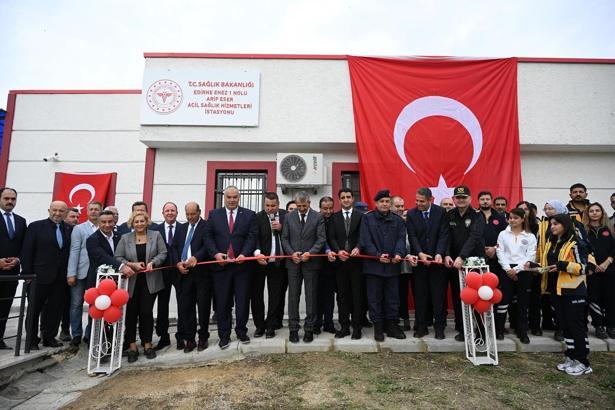Edirne Valisi Sezer, Enez’de açılışlara katıldı