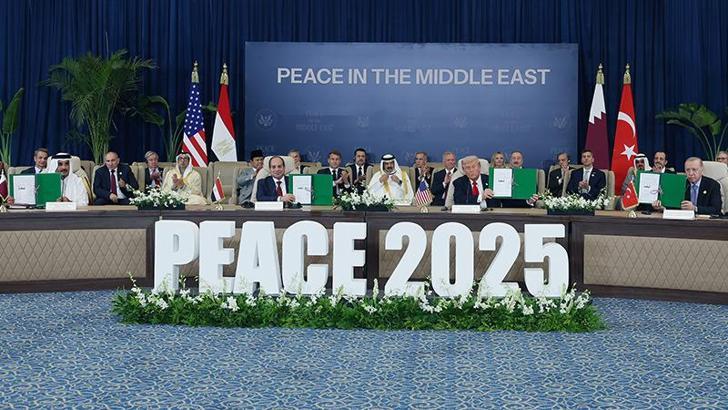 Liderler, Gazze'de barış için ‘Şarm el-Şeyh Anlaşması’nı imzaladı