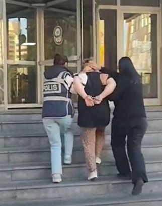 Kayseri'de, 106 yıl 9 ay hapisle aranan kadın hükümlü yakalandı