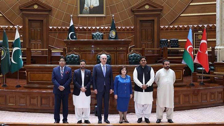 TBMM Başkanı Kurtulmuş, Pencap Eyalet Meclisi’ni ziyaret etti