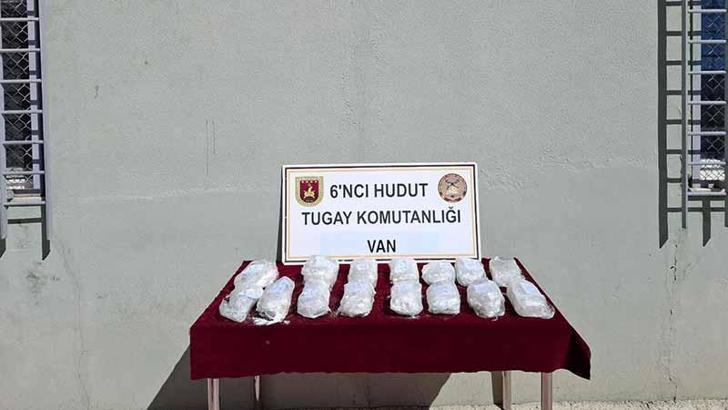 MSB: Hudut hattında 18 kilo 544 gram uyuşturucu ele geçirildi