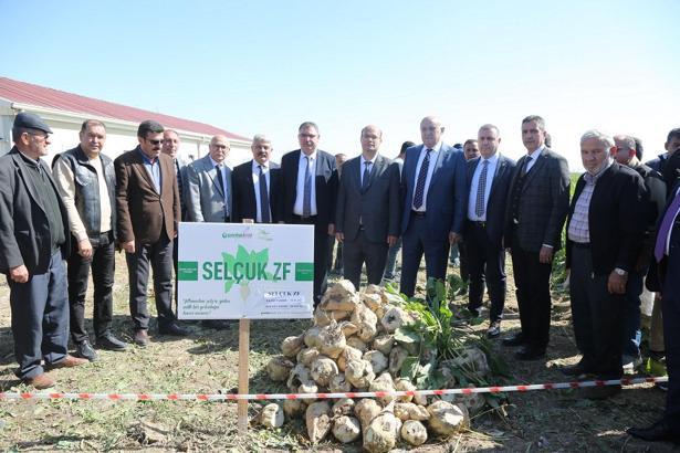 PANKOBİRLİK ve Selçuk Üniversitesi tarafından geliştirilen yerli şeker pancarı tohumu tanıtıldı