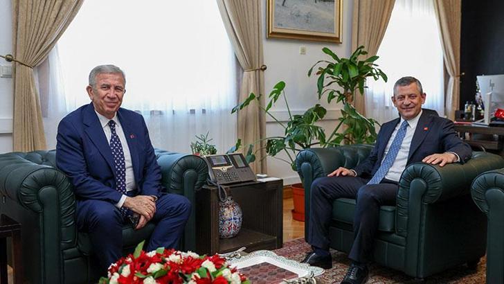 Özgür Özel, Mansur Yavaş ile bir araya geldi - Güncel Politika Haberleri