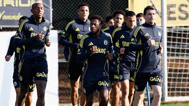 Fenerbahçe, Fatih Karagümrük maçı hazırlıklarını sürdürdü