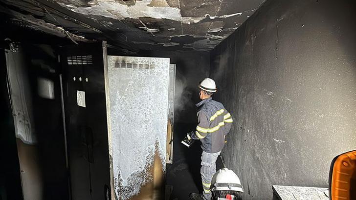 Karabük’te apartmanda yangın; 5 kişi dumandan etkilendi