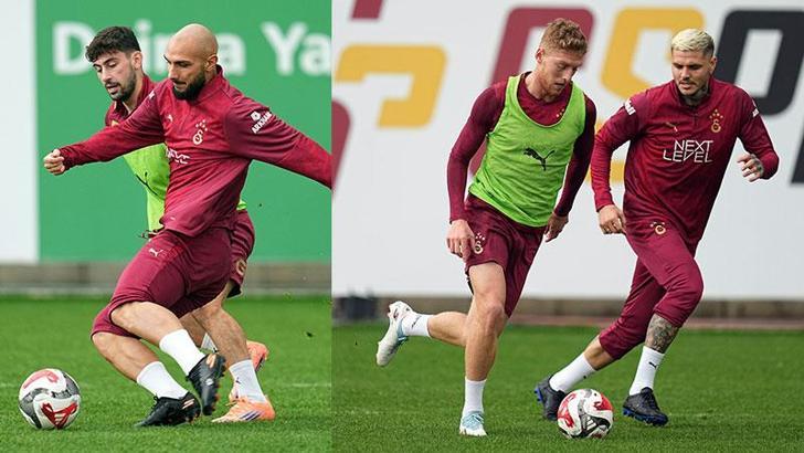 Galatasaray, RAMS Başakşehir maçının hazırlıklarına devam etti