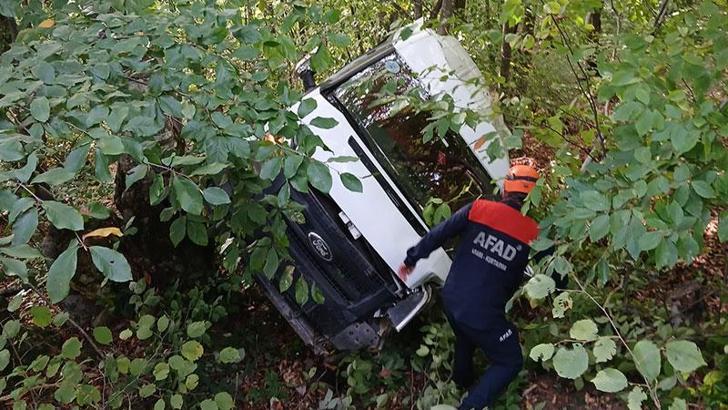 Ordu’da türbe ziyaretinden dönen minibüs devrildi, 11 yaralı