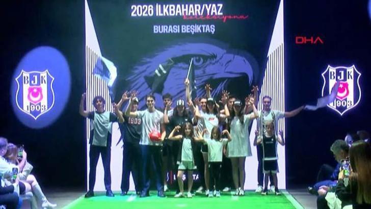 Beşiktaş, Kartal Yuvası'nın 2026 yılı ilkbahar-yaz koleksiyonunu tanıttı