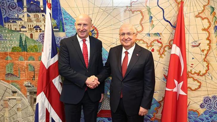 Bakan Güler, İngiltere Savunma Bakanı Healey ile görüştü