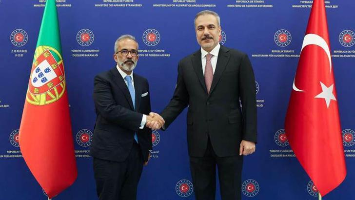 Bakan Fidan, Portekizli mevkidaşı Rangel ile görüştü