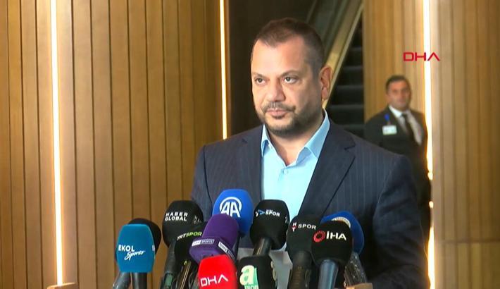 Ertuğrul Doğan: Bundan sonra Türk futbolu için daha faydalı işler yapacağız