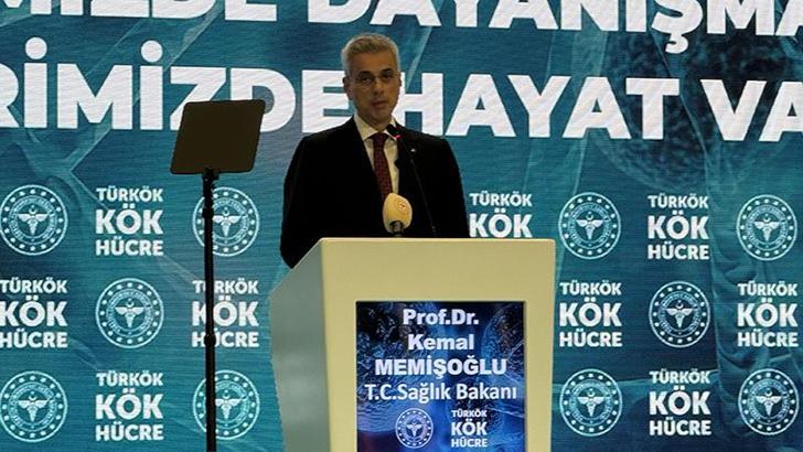 Bakan Memişoğlu: Bugüne kadar 7 bin 500'den fazla hastamıza kök hücre sağlanmıştır