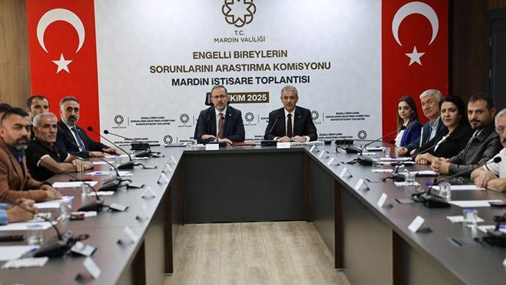 Engelli Bireylerin Sorunlarını Araştırma Komisyonu Bölgesel Toplantılarına Mardin’den başladı