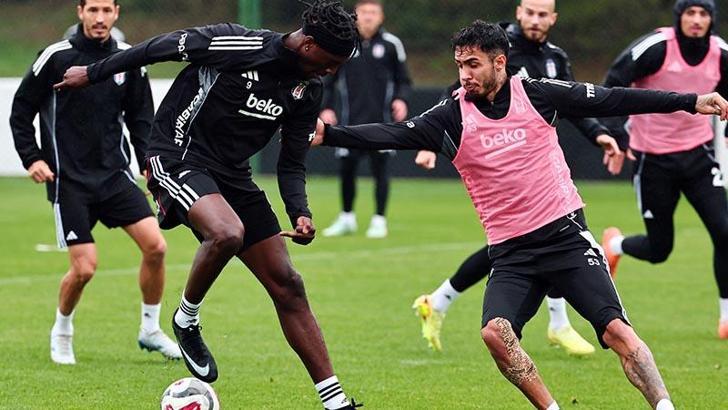 Beşiktaş günü tek antrenmanla tamamladı