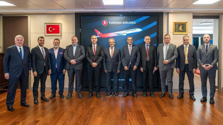 Libyalı bakanlardan THY’ye ziyaret