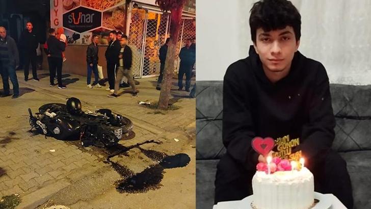 Motosiklet kazasında Batuhan öldü, arkadaşı ağır yaralı