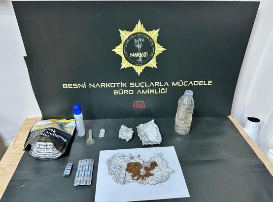 Adıyaman'da uyuşturucuya 1 tutuklama