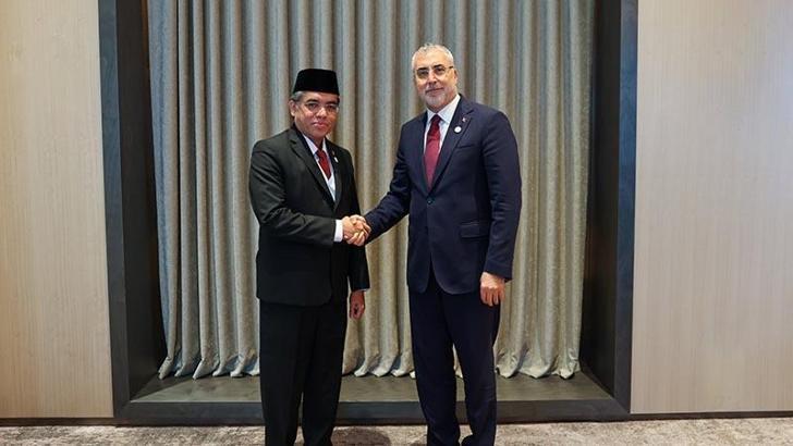 Bakan Işıkhan, Endonezya İşgücü Bakanı Yassierli ile bir araya geldi