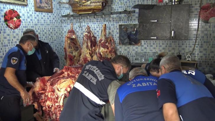 Şanlıurfa’da 1 ton bozuk et ele geçirildi