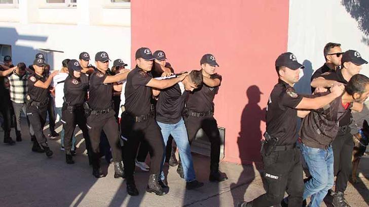 ‘Bayğaralar’ suç örgütüne yönelik operasyonda 96 tutuklama