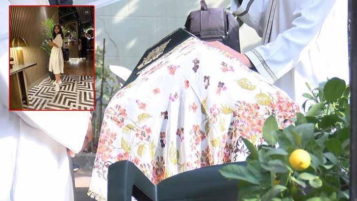 Beykoz'da bıçaklanarak öldürülen Aysel Karakoç son yolculuğuna uğurlandı