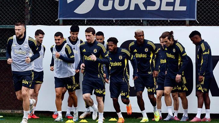 Fenerbahçe, Fatih Karagümrük maçının hazırlıklarını sürdürdü