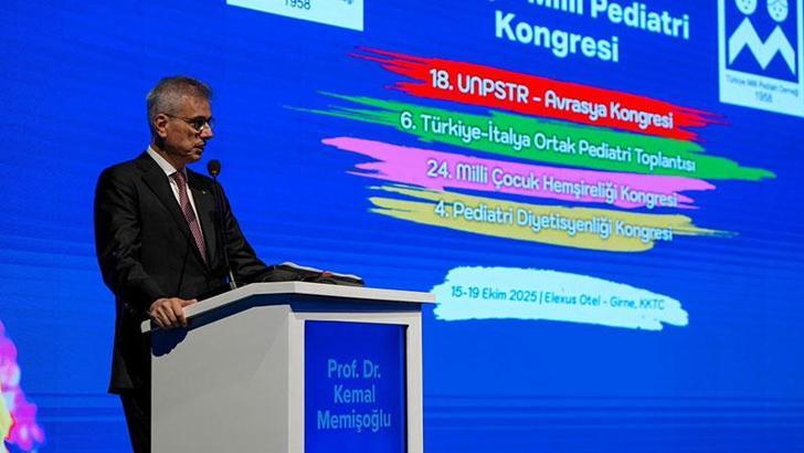 Bakan Memişoğlu, 69’uncu Türkiye Milli Pediatri Kongresi’ne katıldı