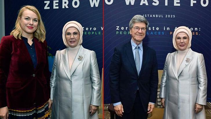 Emine Erdoğan'dan peş peşe önemli görüşmeler