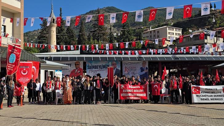 Saimbeyli’nin düşman işgalinden kurtuluşunun 105. yılı kutlandı