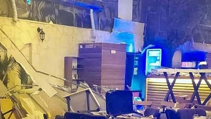 Dekoru devrilen eğlence mekanının mesul müdürü gözaltında