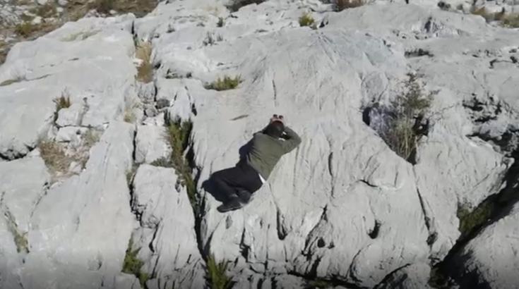 Kaçak avcı dronlu denetimde yakalandı