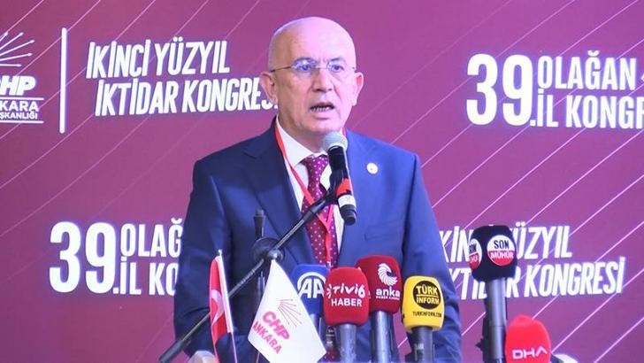 CHP 39'uncu Olağan Ankara İl Kongresi tamamlandı