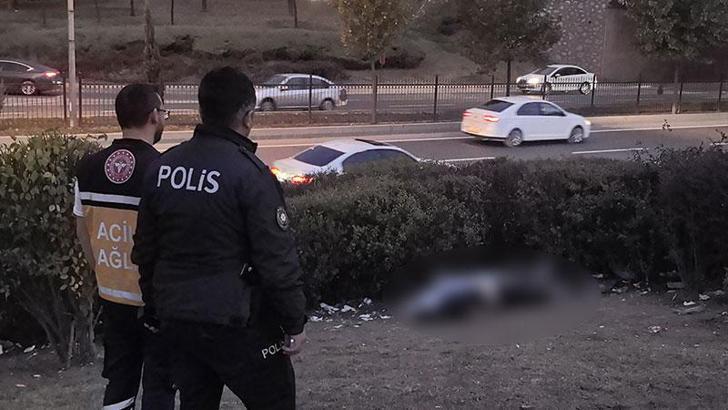 Bursa'da kavşakta erkek cesedi bulundu