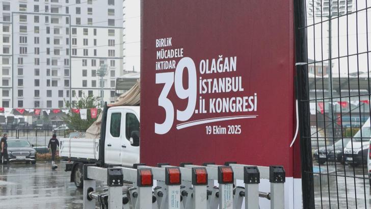 İstanbul - CHP'nin 39'uncu Olağan İstanbul İl Kongresi için hazırlıklar sürüyor - 1