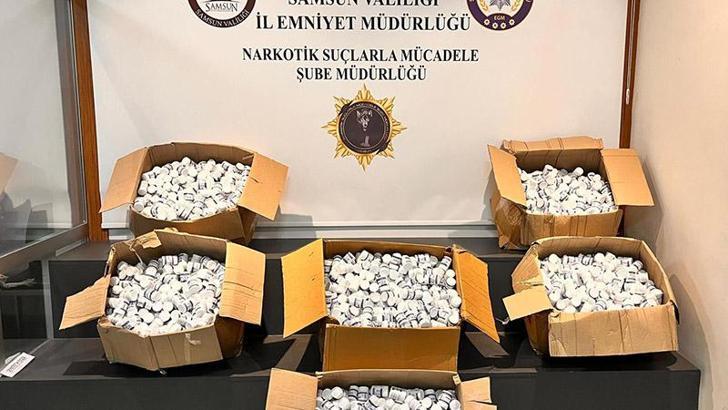 TIR’da 153 bin 615 sentetik hap ele geçirildi