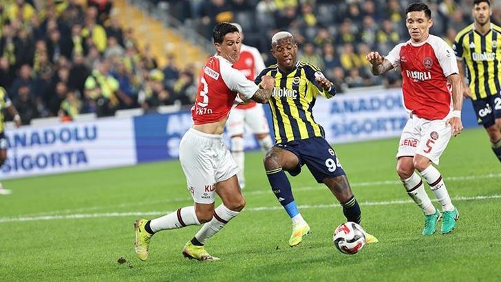 Fenerbahçe - Fatih Karagümrük: 2-1