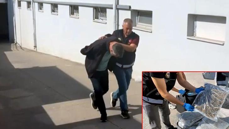 TIR’daki valizlerden 55 kilo skunk çıktı; ‘Arkadaşım rica etti’ dedi