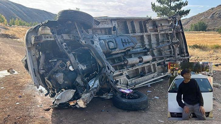 Kazada yaralanan 15 yaşındaki minibüs sürücüsü, kurtarılamadı