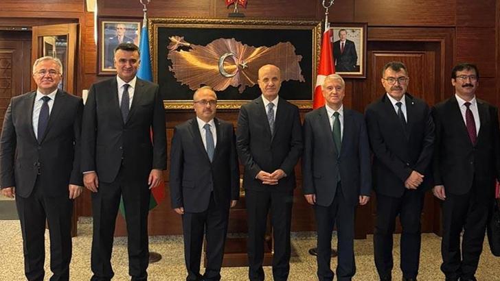 YÖK Başkanı Özvar, Türkiye'nin Bakü Büyükelçiliği'ni ziyaret etti