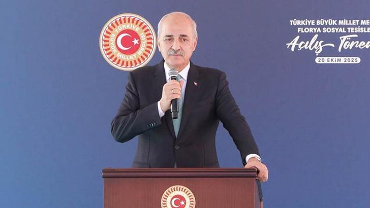 Numan Kurtulmuş, restorasyonu tamamlanan TBMM Florya Sosyal Tesislerinin açılışını yaptı