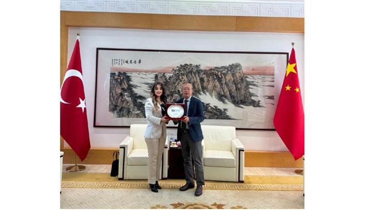 ULUSKON Başkanı Atasoy, Çin'in Ankara Büyükelçiliğini ziyaret etti