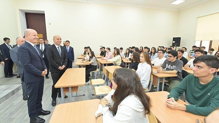YÖK Başkanı Özvar, Bakü’de Türkiye-Azerbaycan Üniversitesi’ni ziyaret etti
