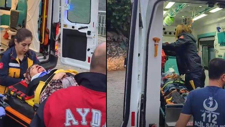 Aydın’da kamyonet uçuruma yuvarlandı: 3 yaralı