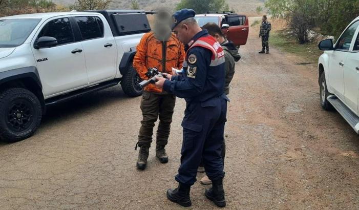 Kırşehir'de 4 kaçak avcıya 18 bin 944 lira ceza