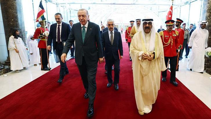 Cumhurbaşkanı Erdoğan, Kuveyt'te