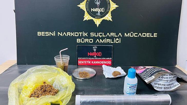 Adıyaman'da uyuşturucuya 3 tutuklama